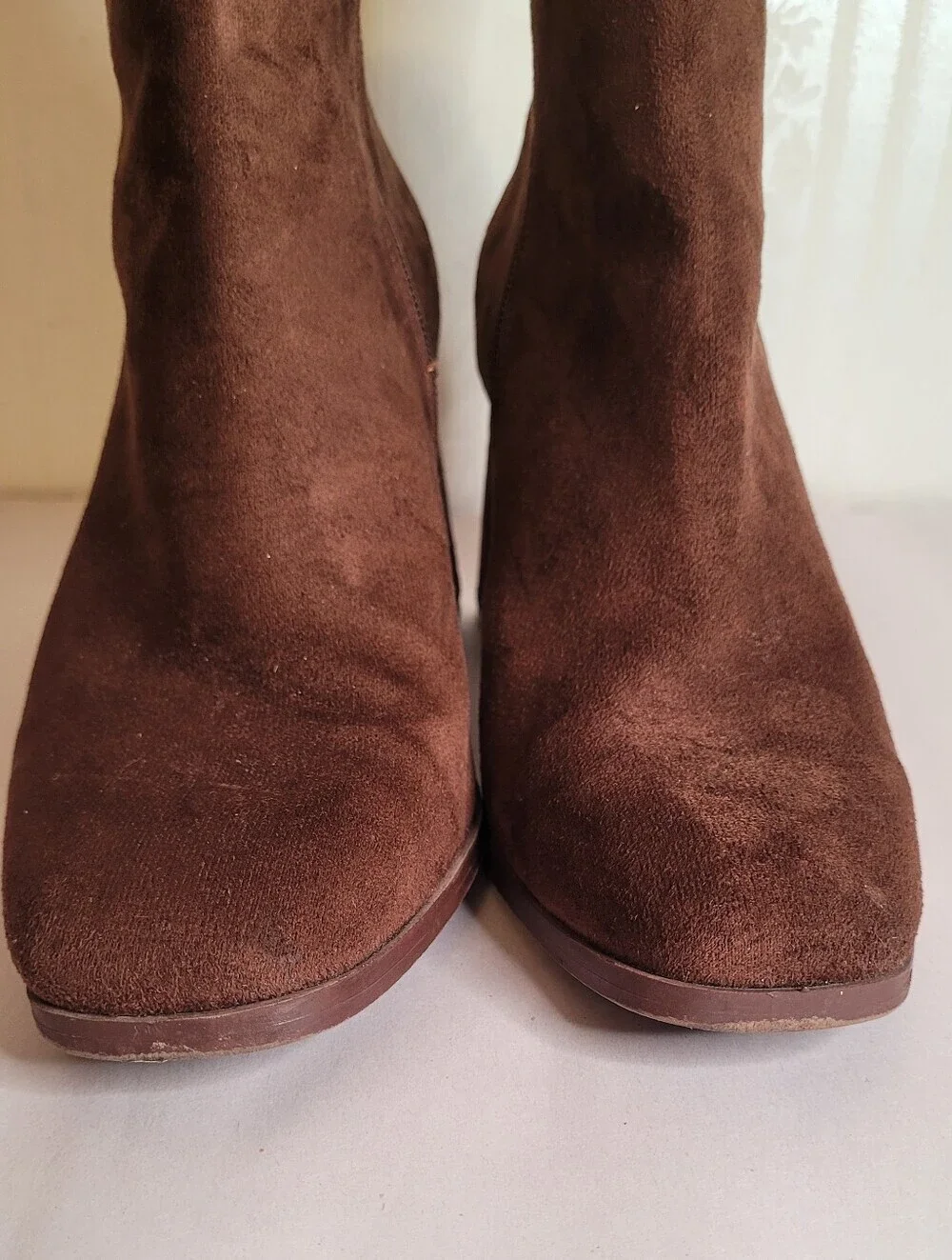 Madden Girl Minglee Dark Brown Ankle Boots Size 8.5
